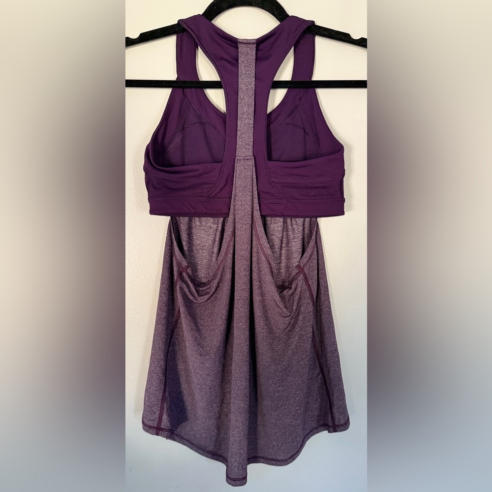 Lululemon TurboTank Top - Heathered Purple - Picture 3 of 4